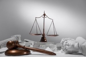 still life with scales justice